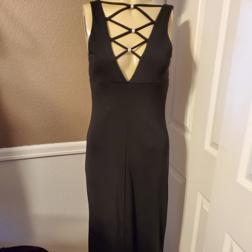 Like New Womens Formal Dress Black Medium